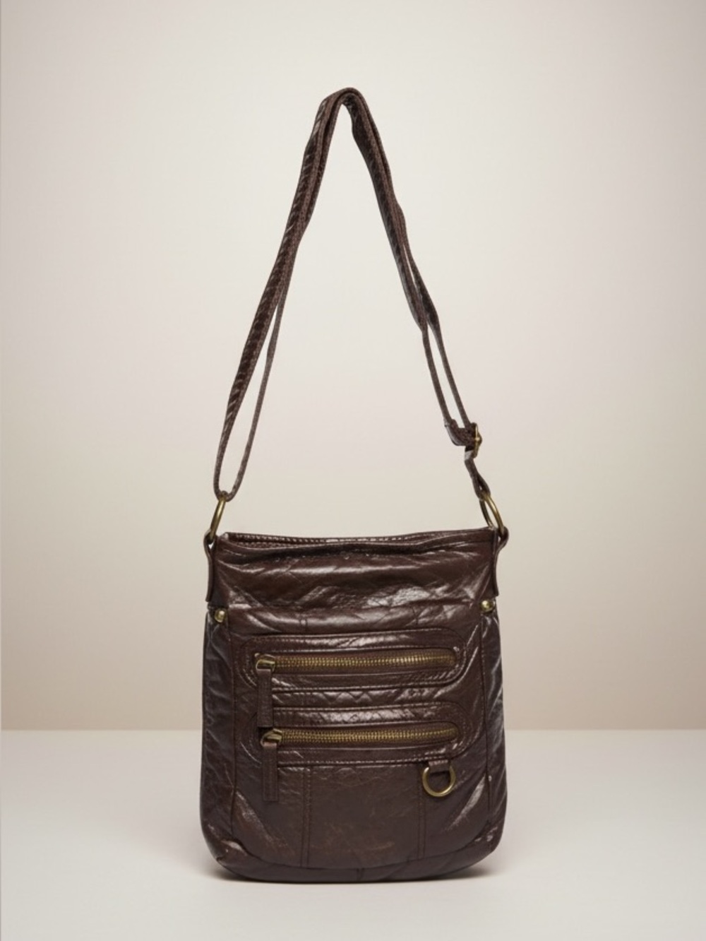 Vegan leather Willow  Crossbody convertible shoulder bag